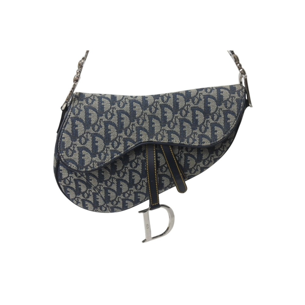 Dior Trotter logo Christian Saddle One black Hobo Galliano Shoulder era Bag